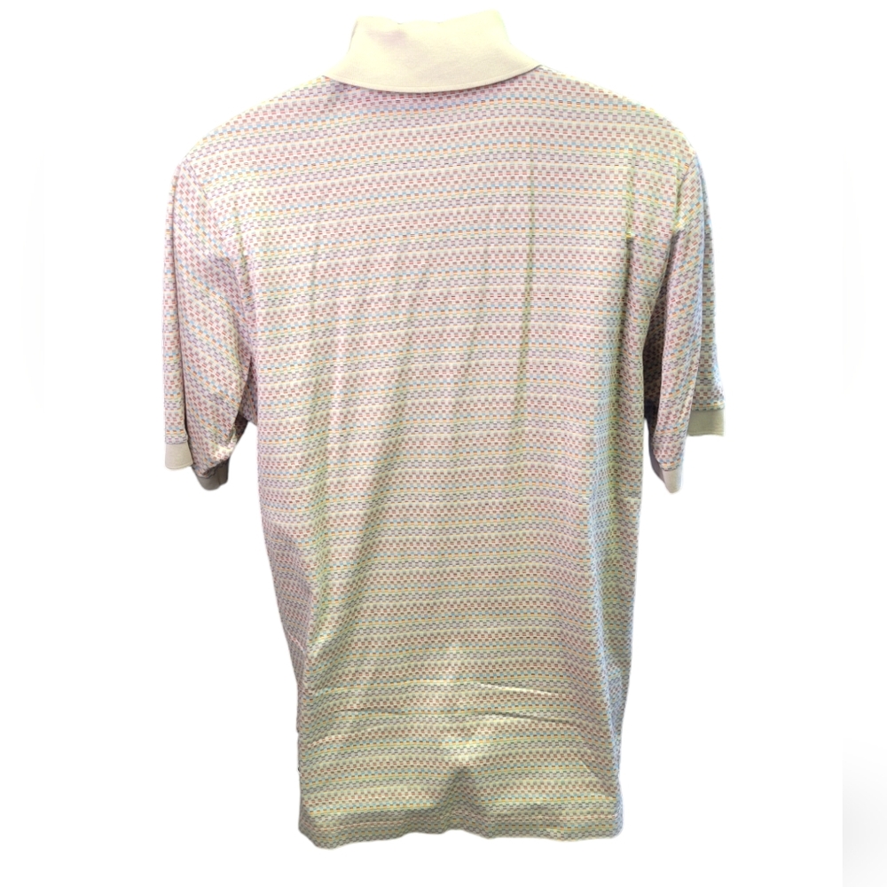 Como Sport Double Mercerized Short Sleeve Polo Shirt sz M‎ - Picture 2 of 8
